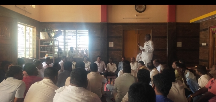 Bhimanagar big landlords and leaders not crediting Ambedkar Sangh president's press statement: Ambedkar Bhavan inauguration postponed